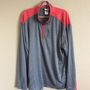 XXL WASHINGTON CAPITALS QUARTER ZIP PULLOVER